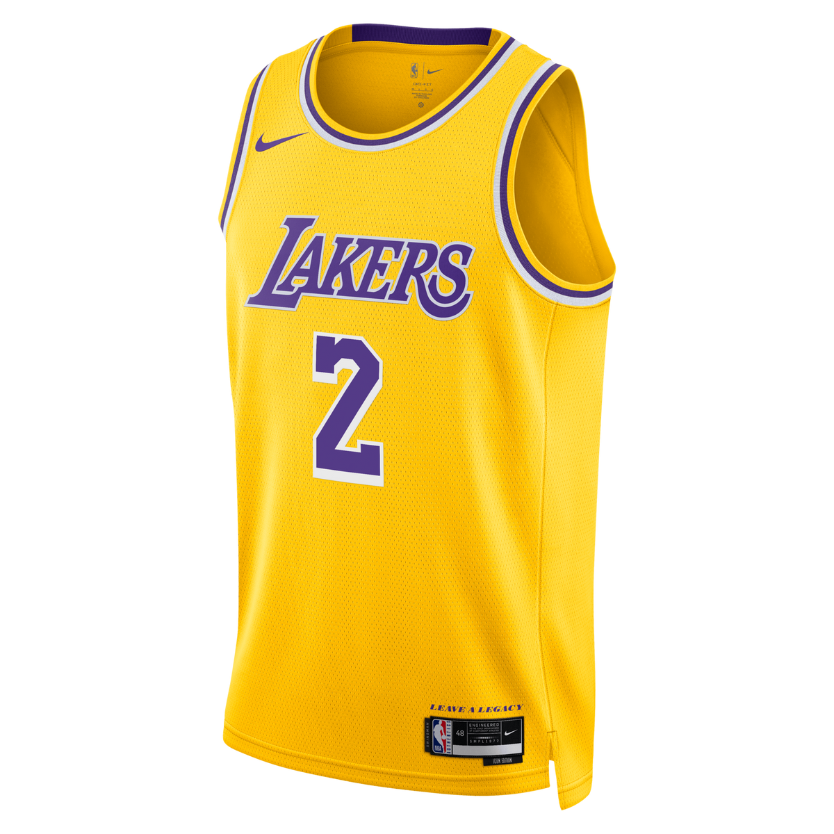 Los Angeles Lakers Icon Edition Swingman Jersey - Gold - Jarred Vanderbilt