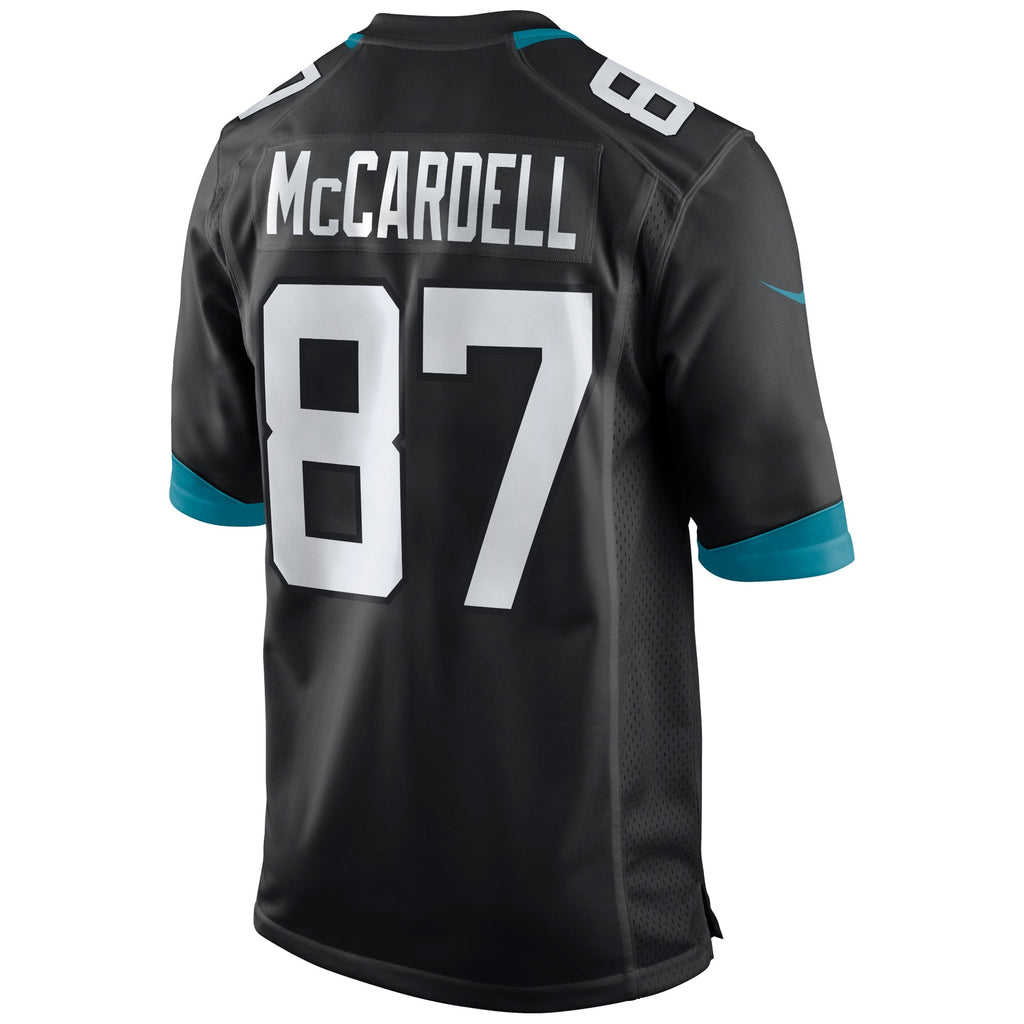 Jacksonville Jaguars Keenan McCardell Black Retired Player Alternate Game Football Jersey