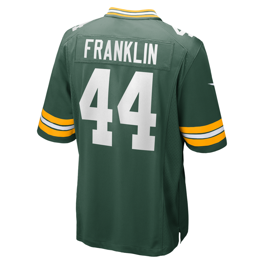 Green Bay Packers Zaire Franklin Green Game Football Jersey