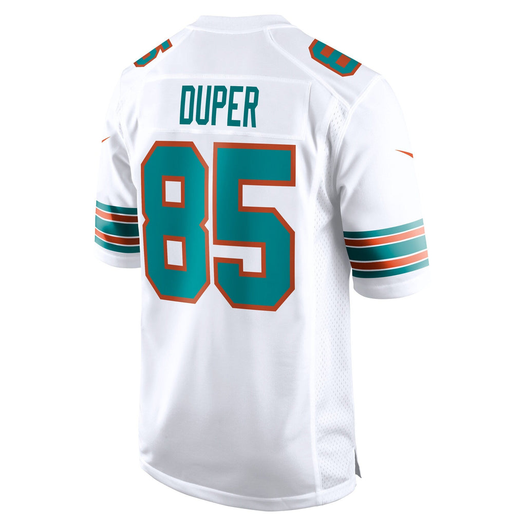 Miami Dolphins Mark Duper White Retired Player Football Jersey