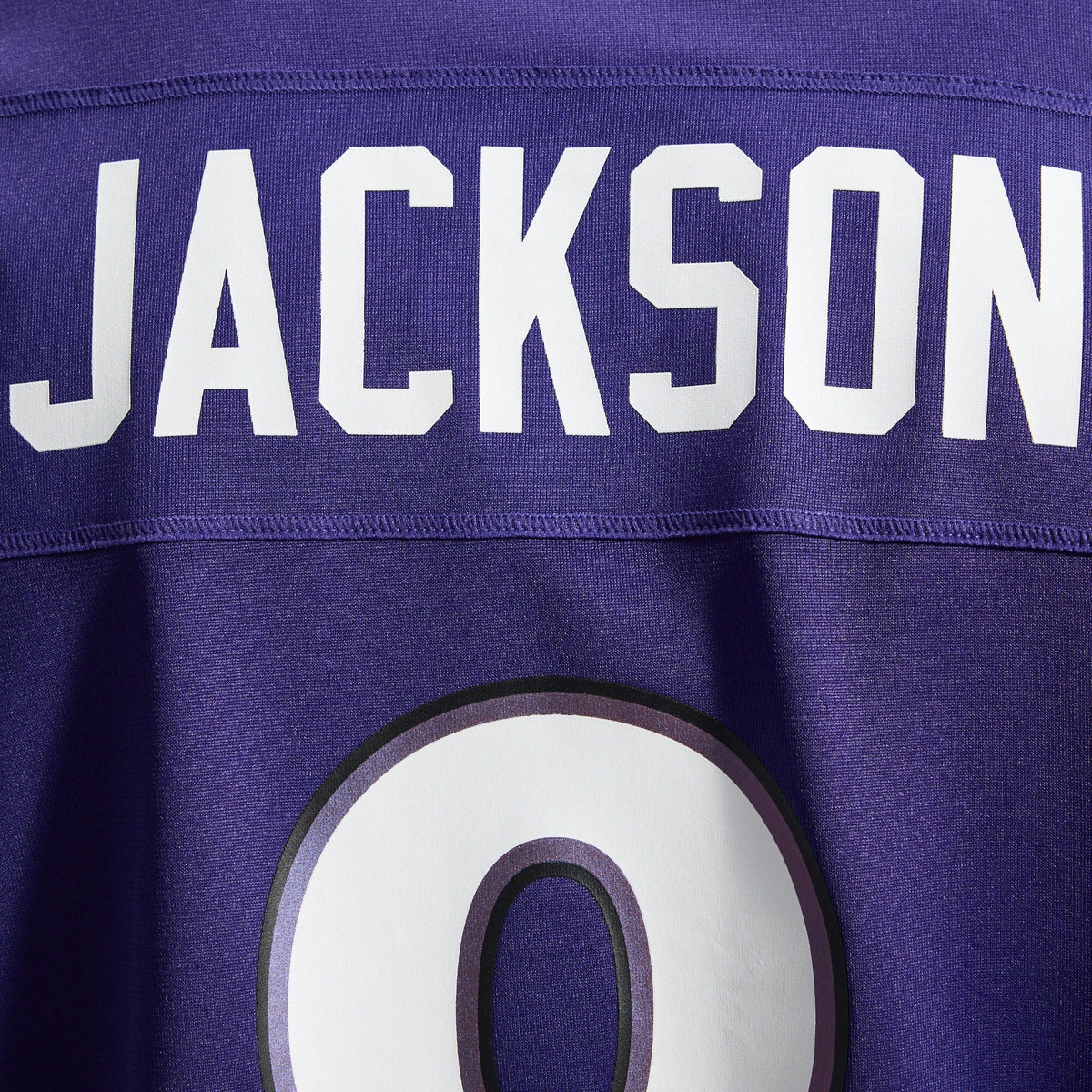 Baltimore Ravens Lamar Jackson Purple Team Game Football Jersey