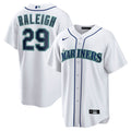 Seattle Mariners Cal Raleigh White Home Replica Player Baseball Jersey