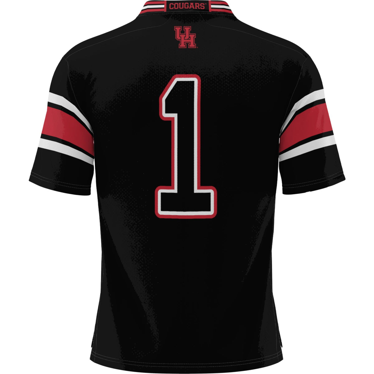 #1 Black Houston Cougars Football Jersey