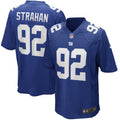 New York Giants Michael Strahan Royal Game Retired Player Football Jersey
