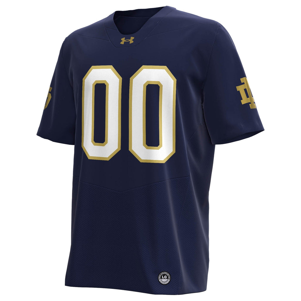 Notre Dame Fighting Irish NIL Pick-A-Player Replica Football Jersey - Navy