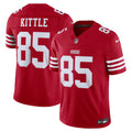 San Francisco 49ers George Kittle Scarlet Team Vapor F.U.S.E. Stitched Limited Football Jersey