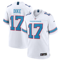 Tennessee Titans Chimere Dike White Game Football Jersey
