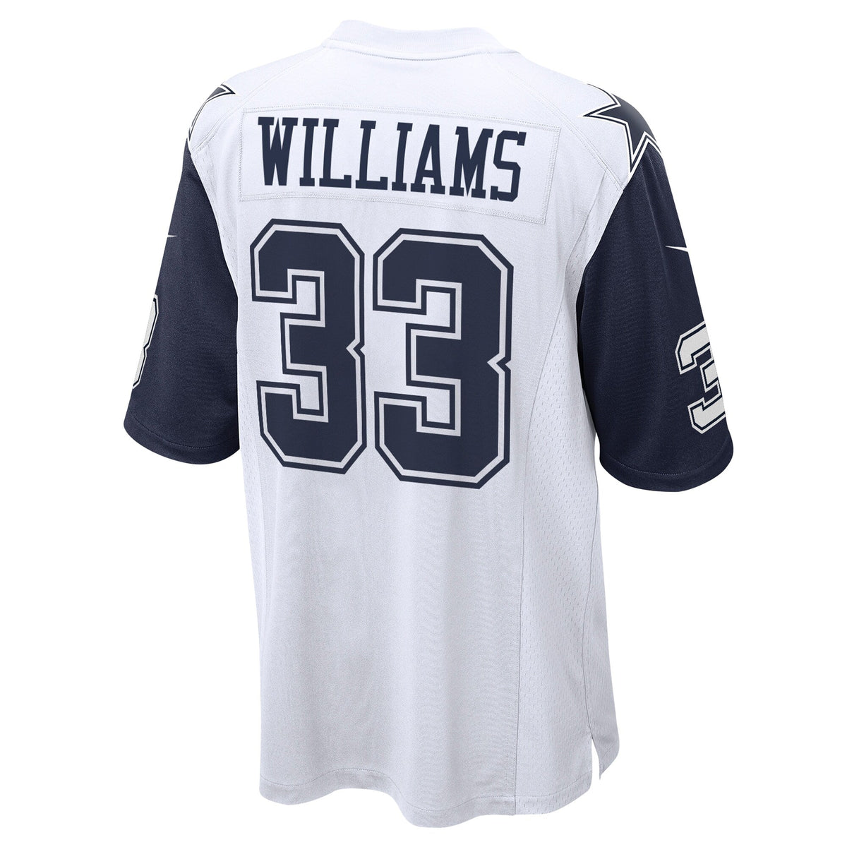 Dallas Cowboys Javonte Williams White Alternate Game Football Jersey