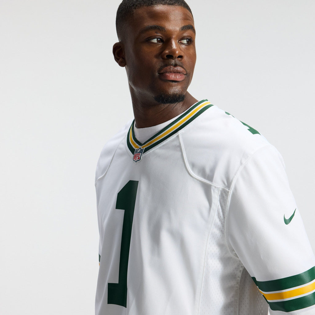 Green Bay Packers Micah Parsons White Game Player Football Jersey