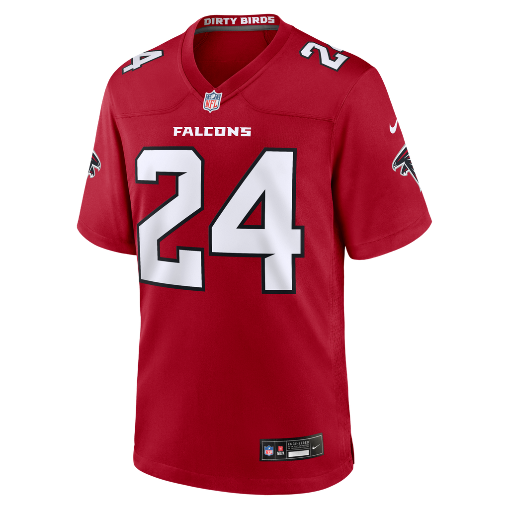Atlanta Falcons A.J. Terrell Red Game Football Jersey