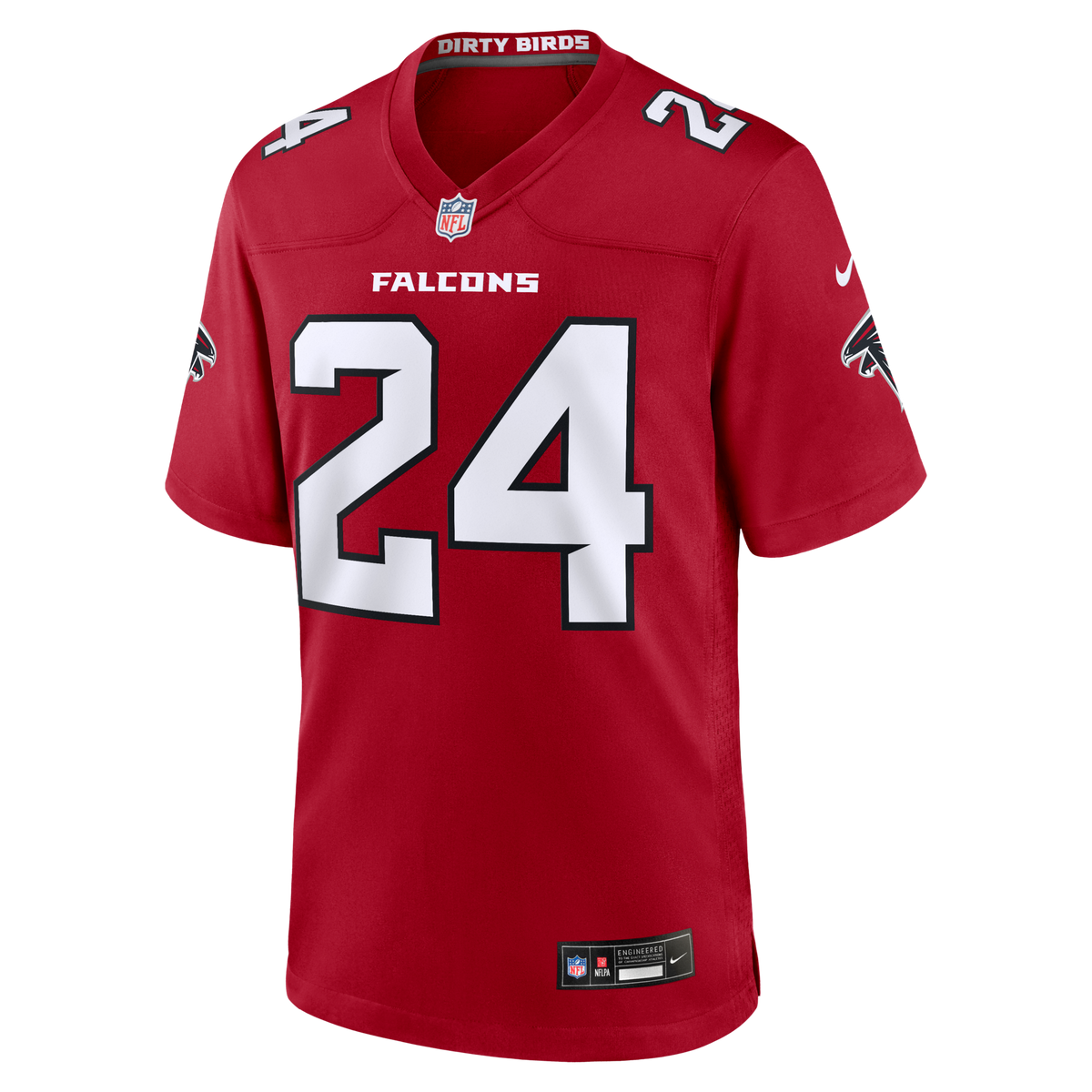 Atlanta Falcons A.J. Terrell Red Game Football Jersey