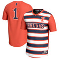 #1 Orange Illinois Fighting Illini Lightweight Soccer Fashion Jersey
