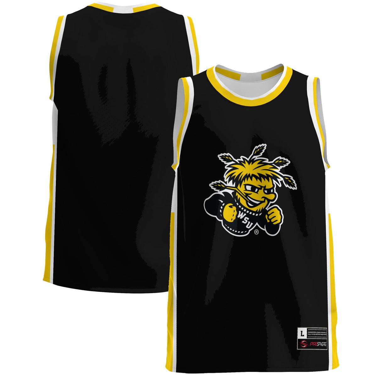 Wichita State Shockers Lightweight Basketball Jersey - Black