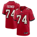 Tampa Bay Buccaneers Marshall Foerner Red Team Game Football Jersey