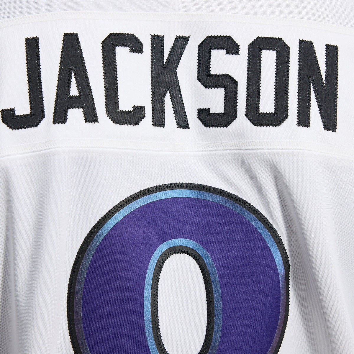 Baltimore Ravens Lamar Jackson White Vapor F.U.S.E. Stitched Limited Football Jersey