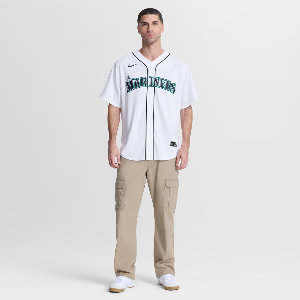 Seattle Mariners Cal Raleigh White Home Replica Baseball Jersey