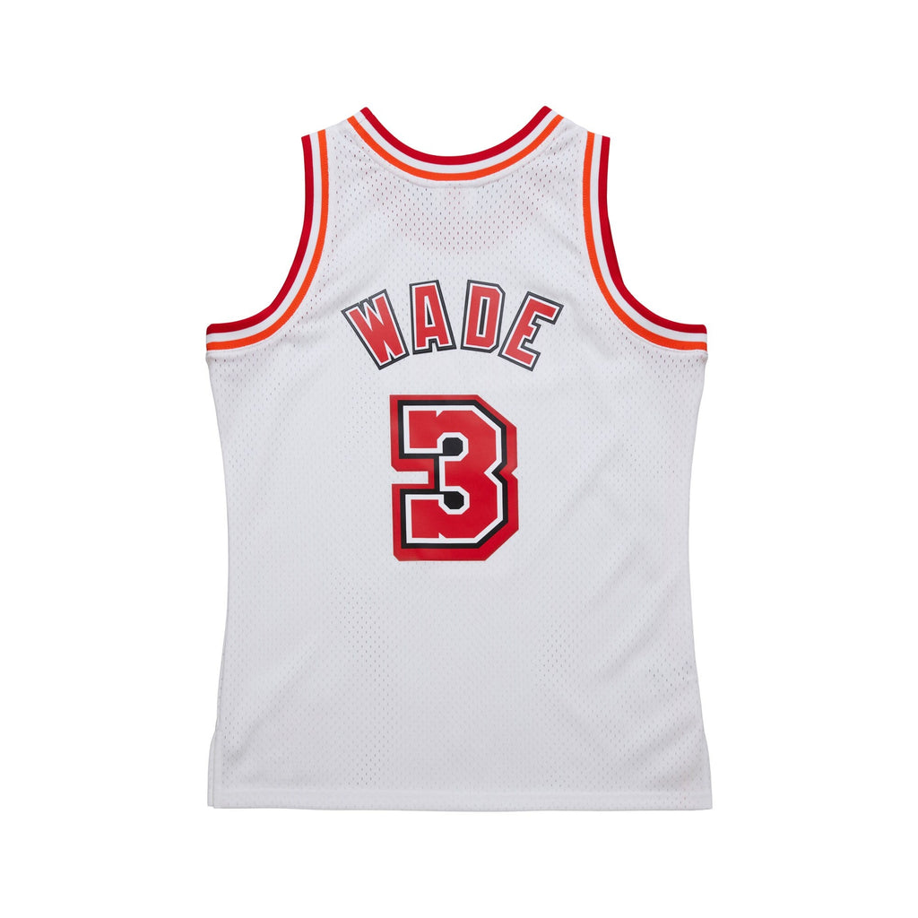 Miami Heat Dwyane Wade White Swingman Jersey 07-08