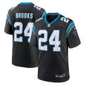 Carolina Panthers Jonathon Brooks Black Game Football Jersey