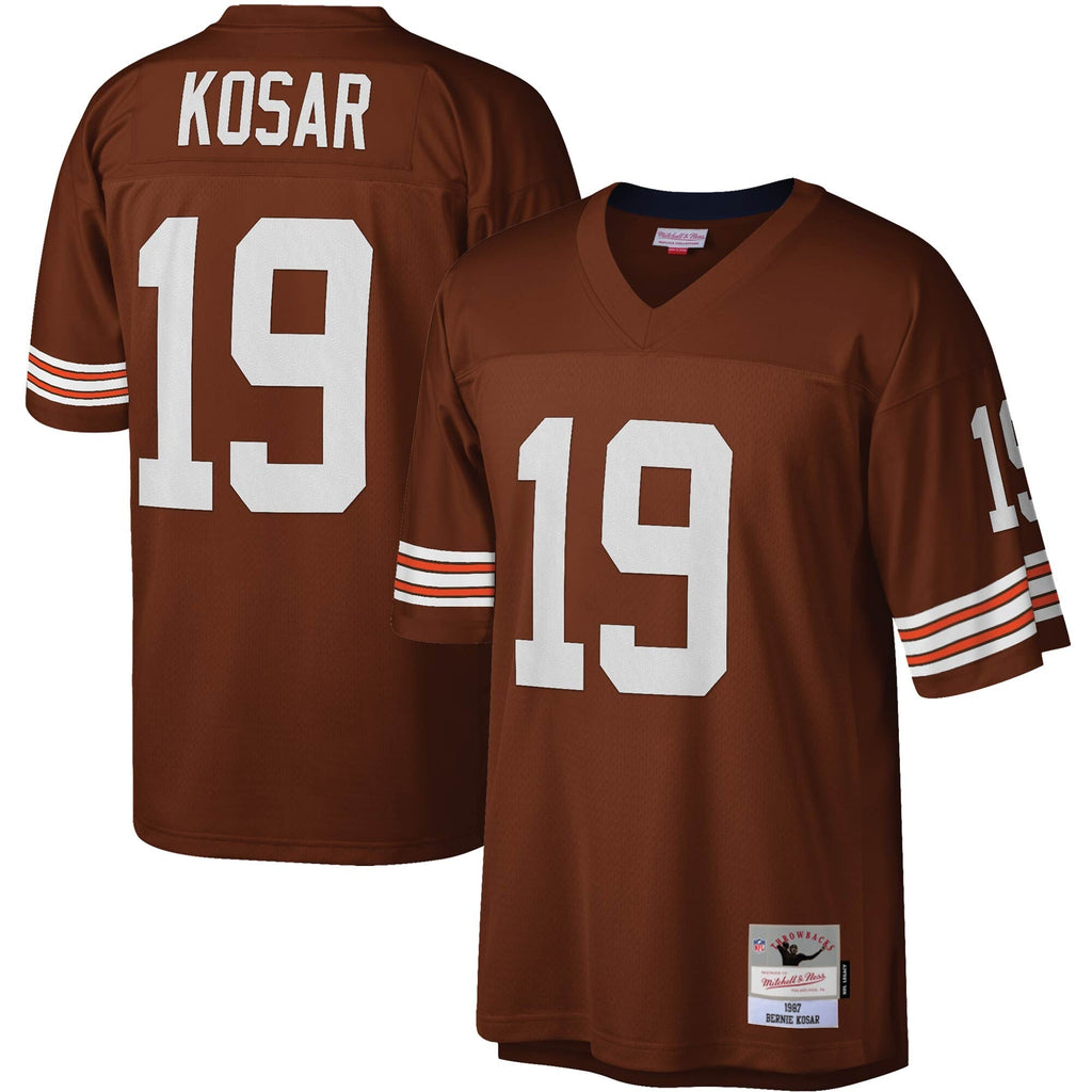 Cleveland Browns Bernie Kosar Brown Legacy Replica Football Jersey