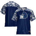 Monmouth Hawks Football Jersey - Navy