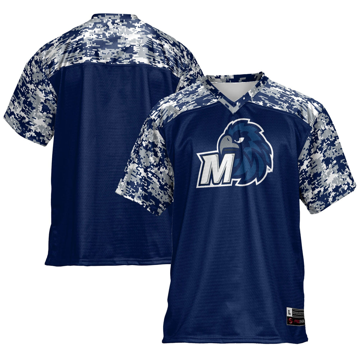 Monmouth Hawks Football Jersey - Navy
