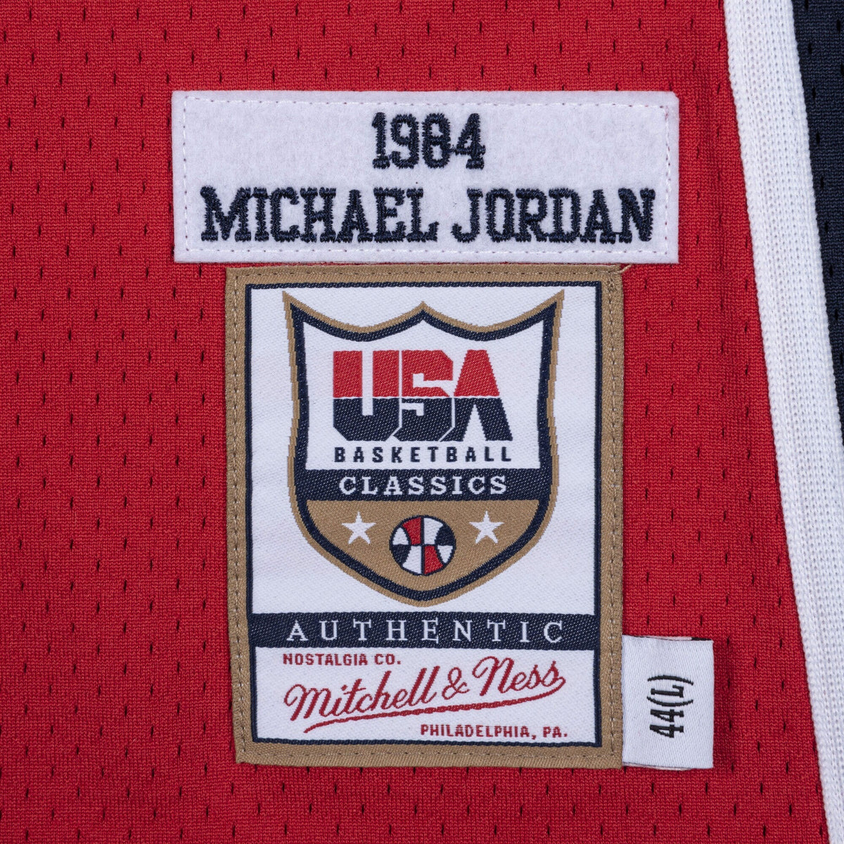 USA Basketball Jersey Michael Jordan 1984 - Style 203157035