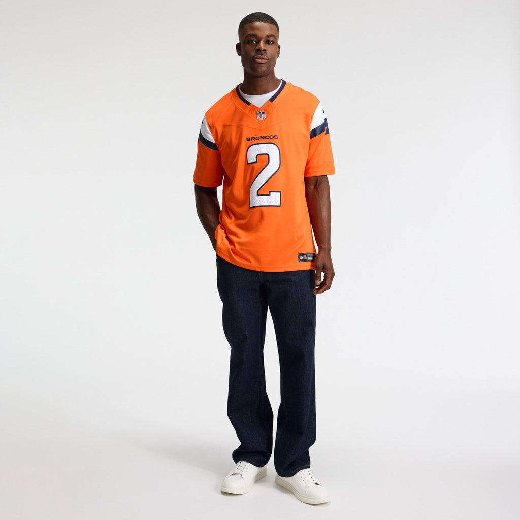 Denver Broncos Patrick Surtain II Orange Team Vapor F.U.S.E. Stitched Limited Football Jersey