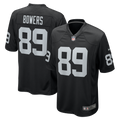 Las Vegas Raiders Brock Bowers Black Player Game Football Jersey