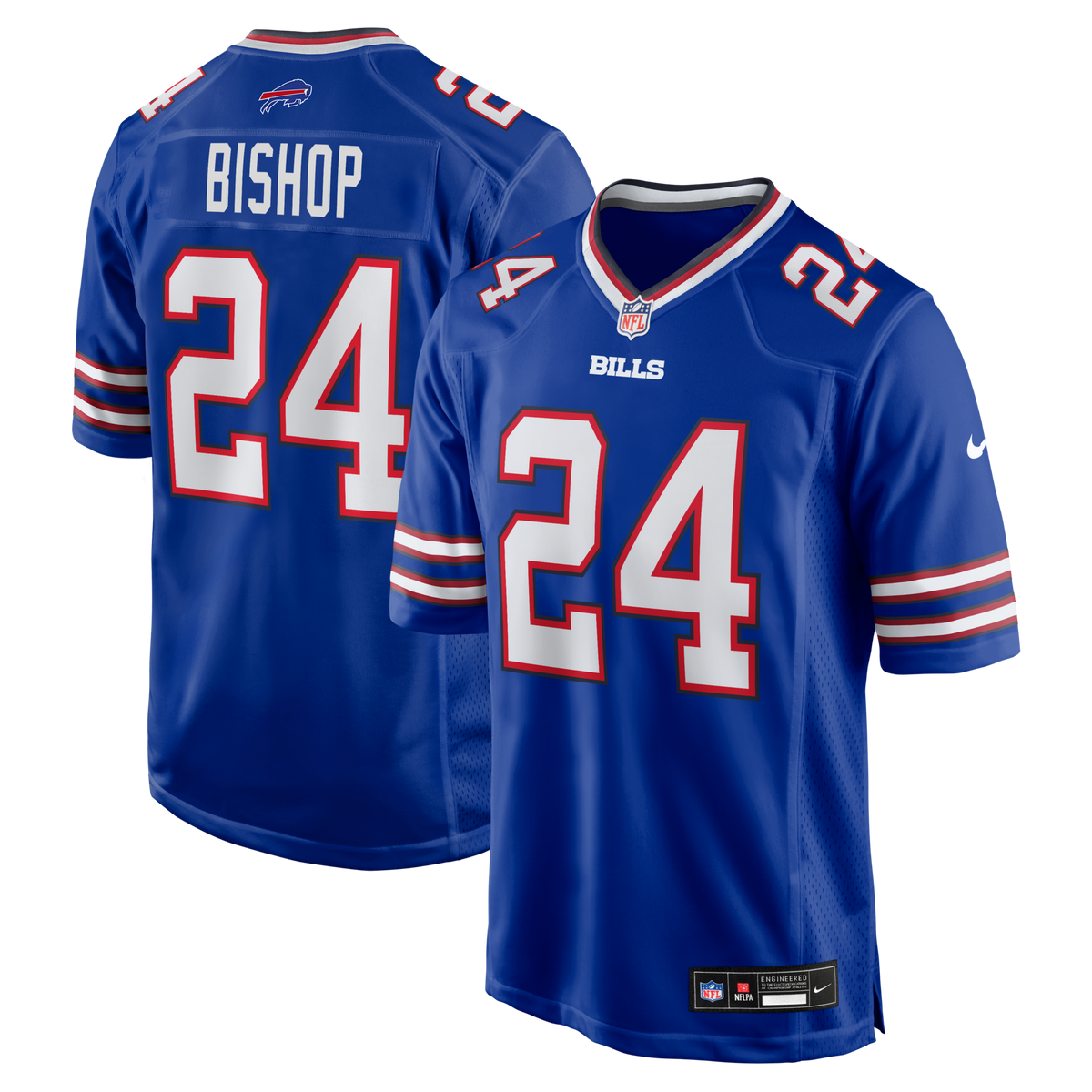 Buffalo Bills Cole Bishop Royal Game Football Jersey