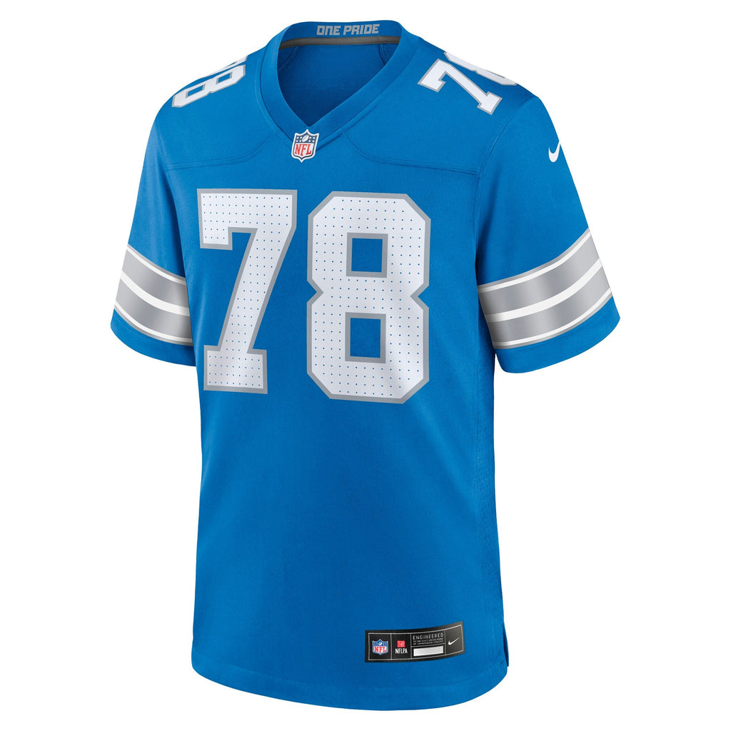 Detroit Lions Ben Bartch Blue Team Game Football Jersey
