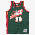 Seattle Supersonics Swingman Jersey Road Gary Payton 1995-96