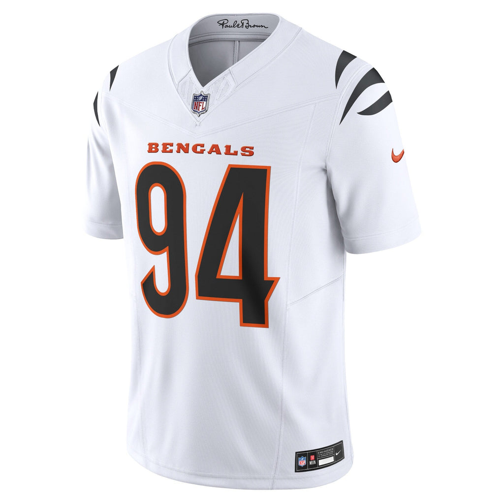 Cincinnati Bengals Sam Hubbard White Vapor F.U.S.E. Limited Football Jersey