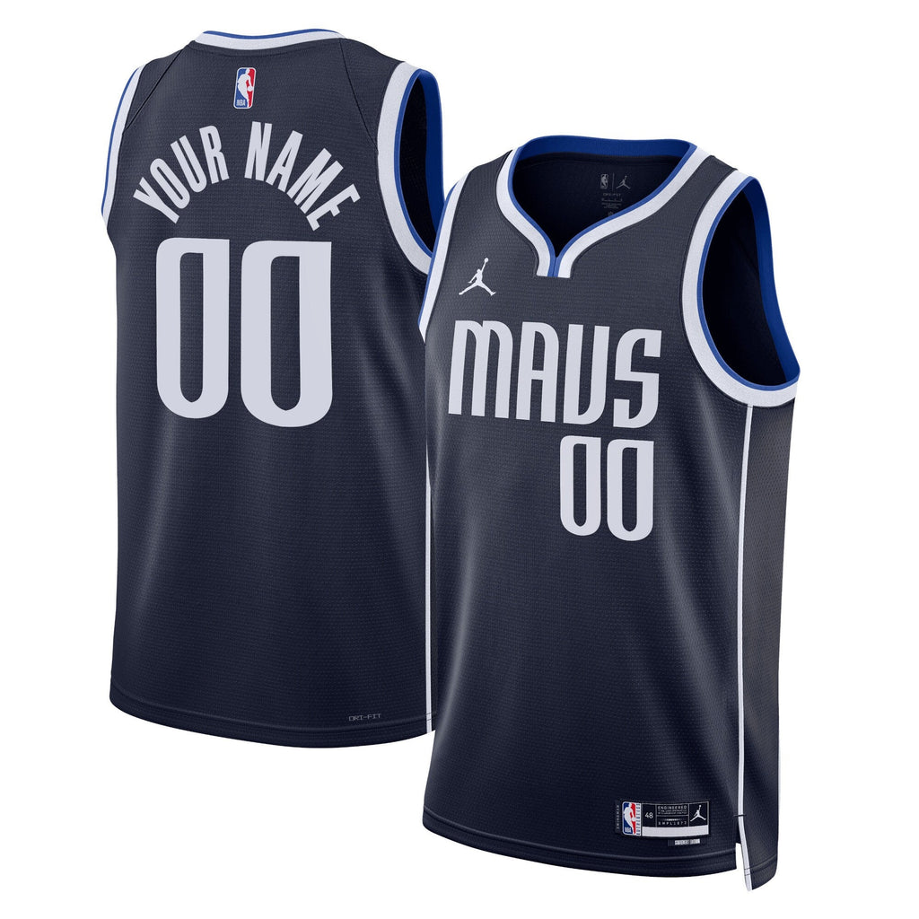 Dallas Mavericks Statement Swingman Jersey - Custom