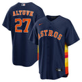 Houston Astros Jose Altuve Navy Alternate 2 Replica Baseball Jersey