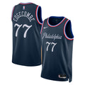 Philadelphia 76ers 2025/26 City Edition Swingman Jersey - Navy - VJ Edgecombe