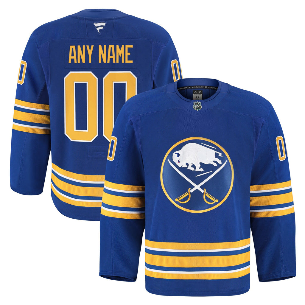 Buffalo Sabres Royal Home Pro Custom Jersey