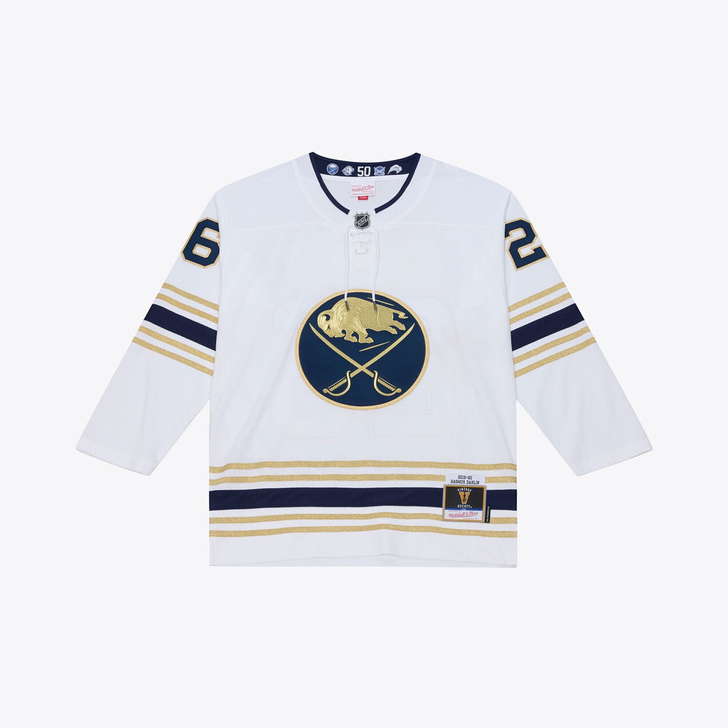 Buffalo Sabres Rasmus Dahlin White 2019 Power Play Jersey