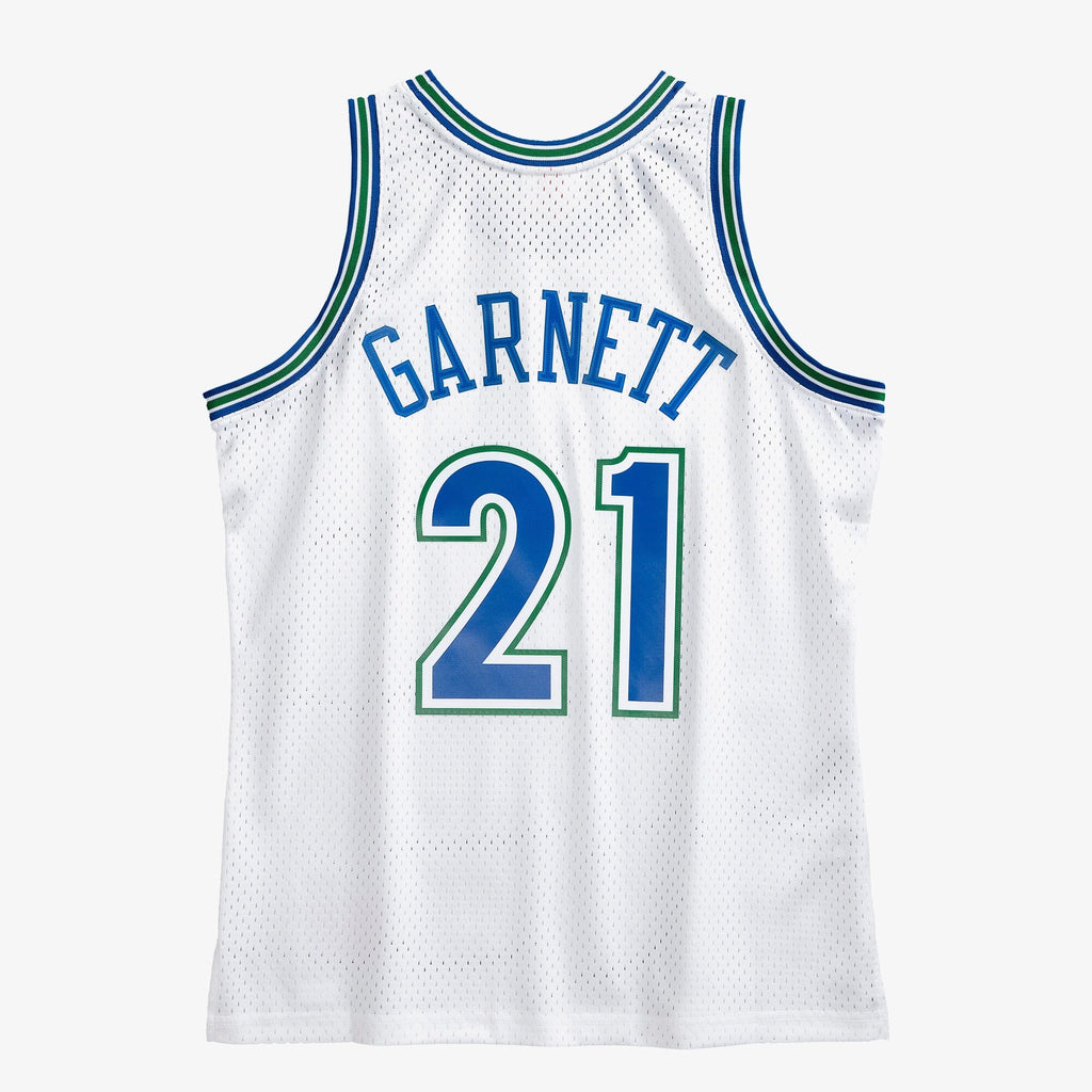 Minnesota Timberwolves Kevin Garnett 1995 Swingman Jersey - White