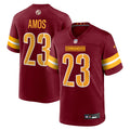 Washington Commanders Trey Amos Burgundy Team Game Football Jersey