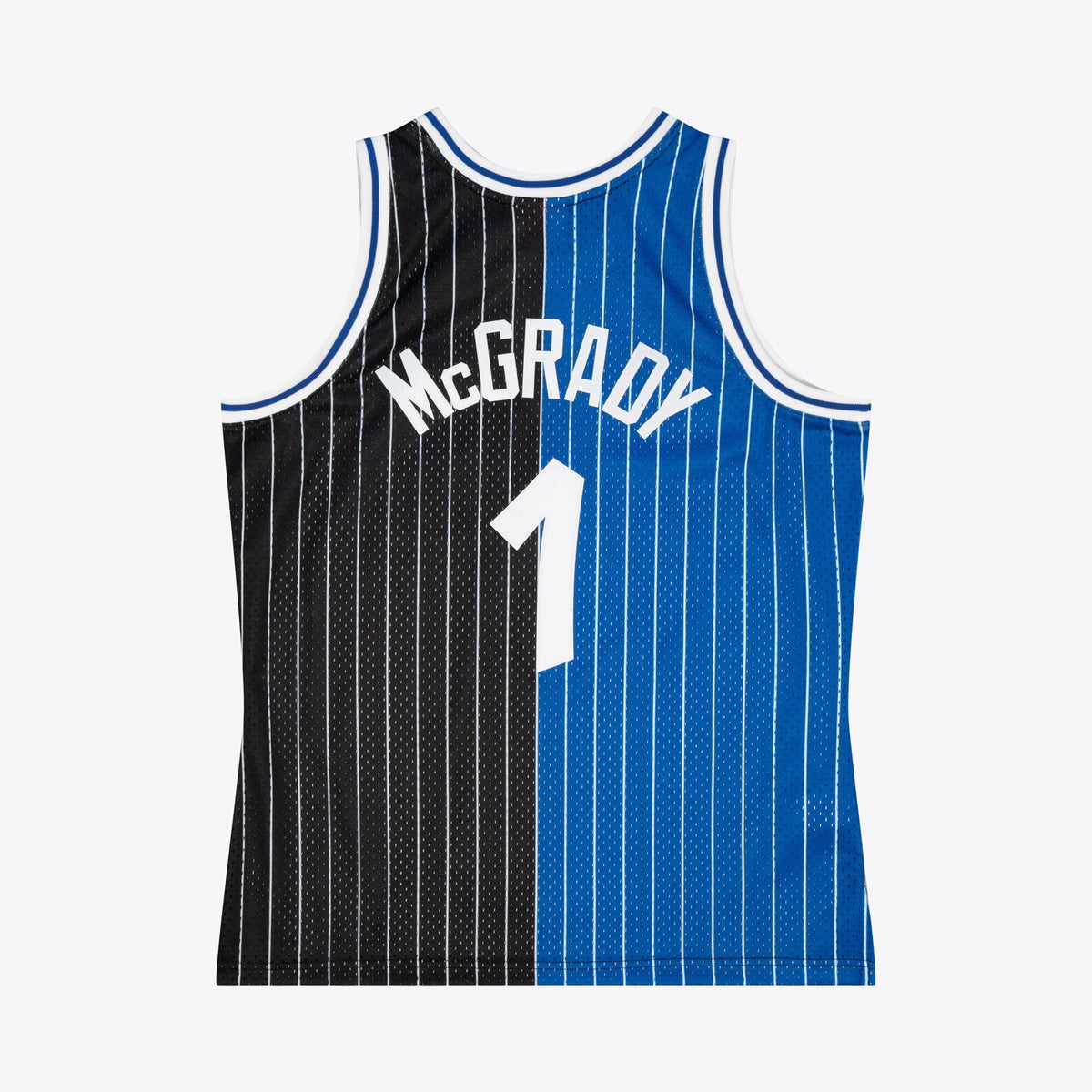 Orlando Magic Tracy McGrady 2003 Split Swingman Jersey - Black/Blue