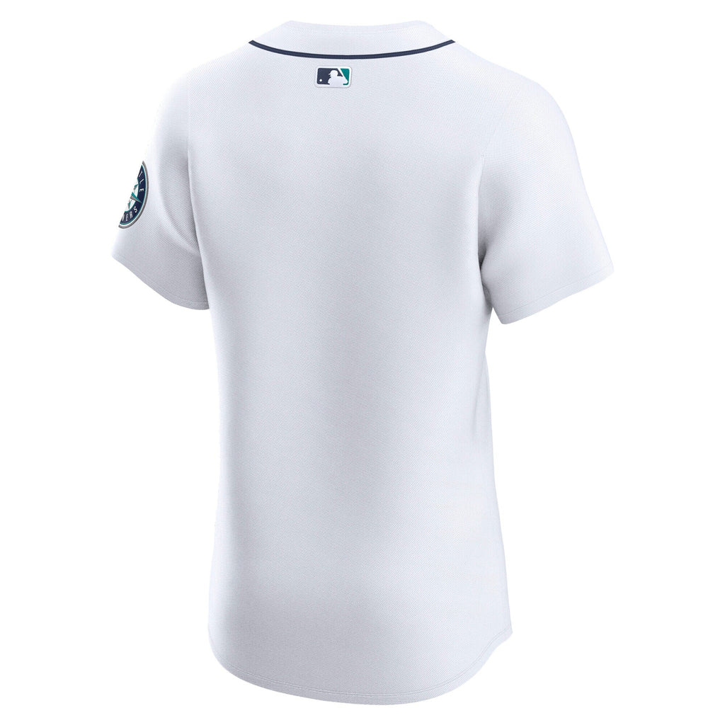 Seattle Mariners White Home Elite Baseball Jersey