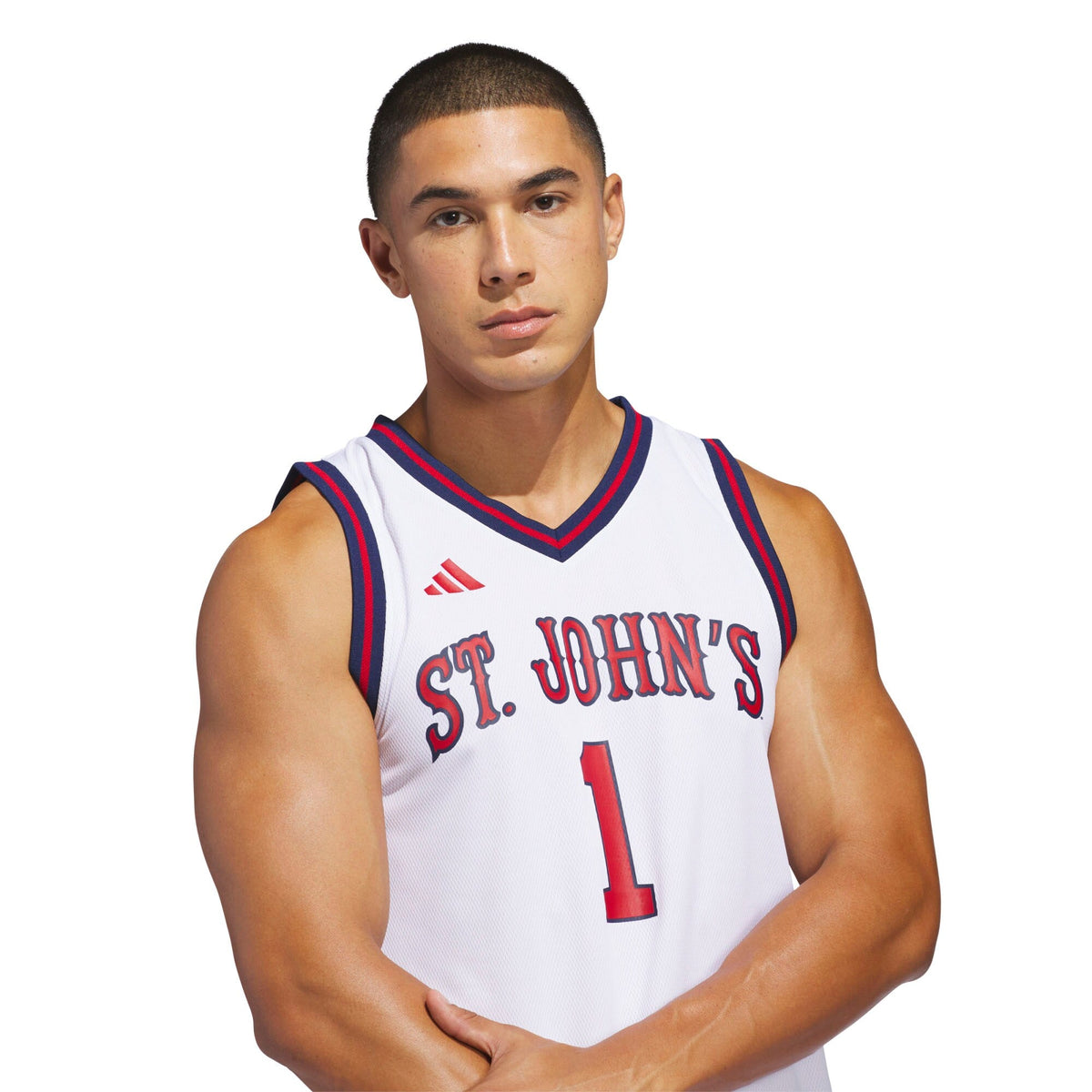 White St. John's Red Storm Home Replica Basketball Jersey