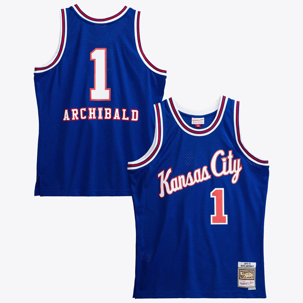 Kansas City Kings Nate Archibald 1975 Swingman Jersey - Royal Blue