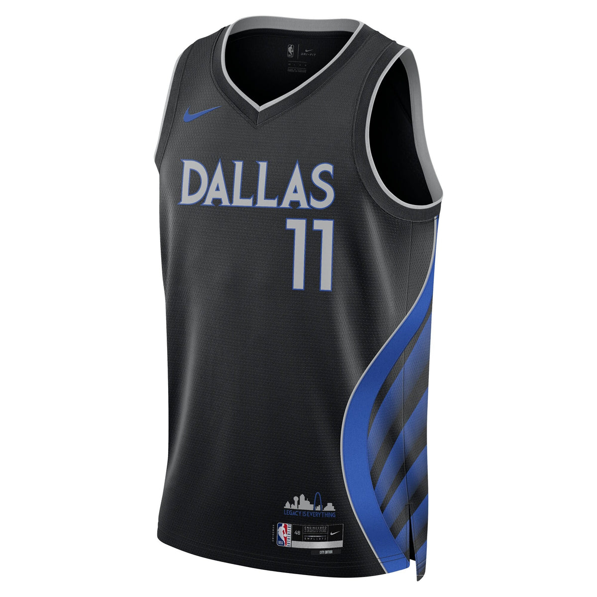 Dallas Mavericks 2025/26 City Edition Swingman Jersey - Black - Kyrie Irving