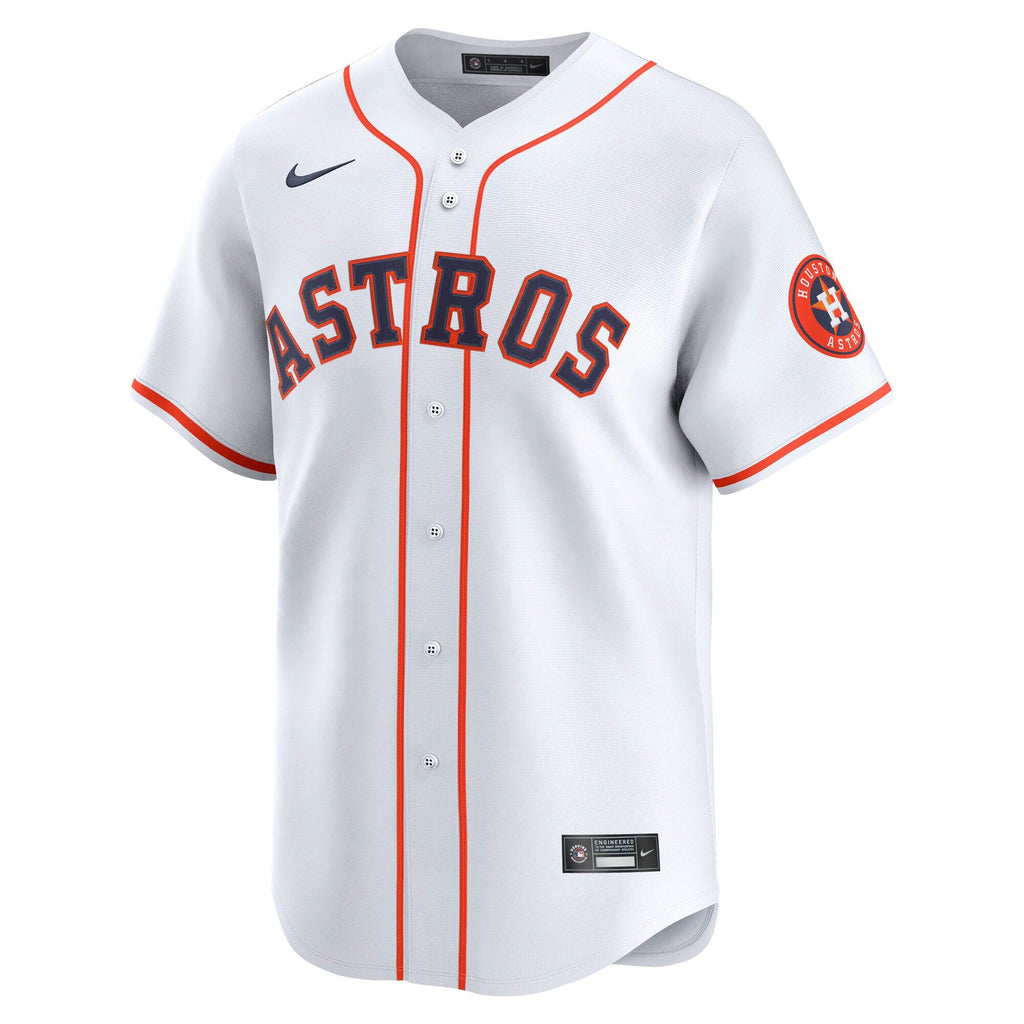 Houston Astros White Home Limited Baseball Jersey