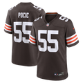 Cleveland Browns Ethan Pocic Brown Game Football Jersey