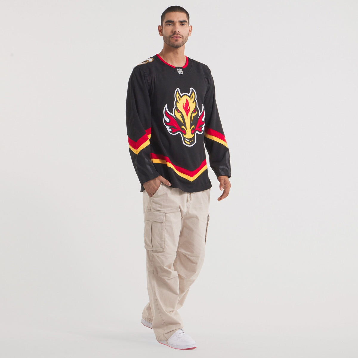 Calgary Flames Black Alternate Premium Jersey