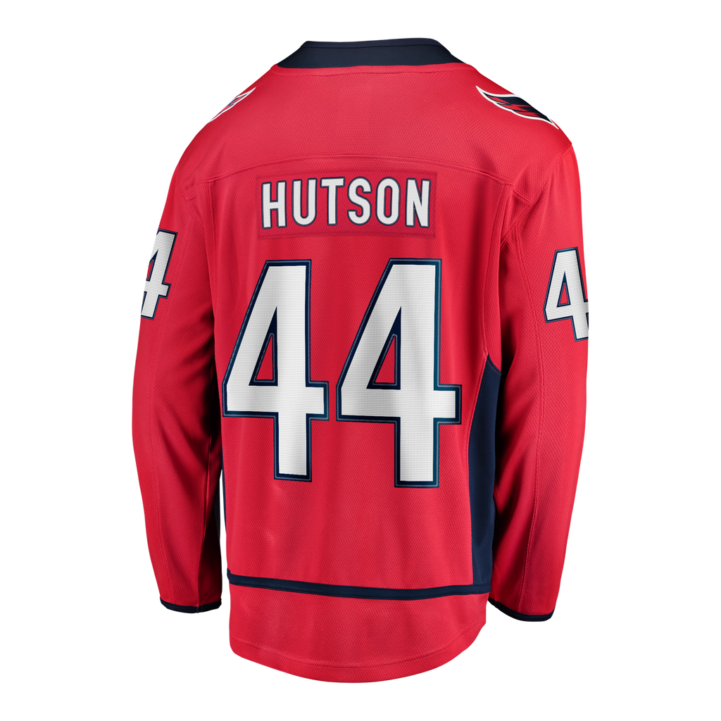 Washington Capitals Cole Hutson Red Home Breakaway Hockey Jersey