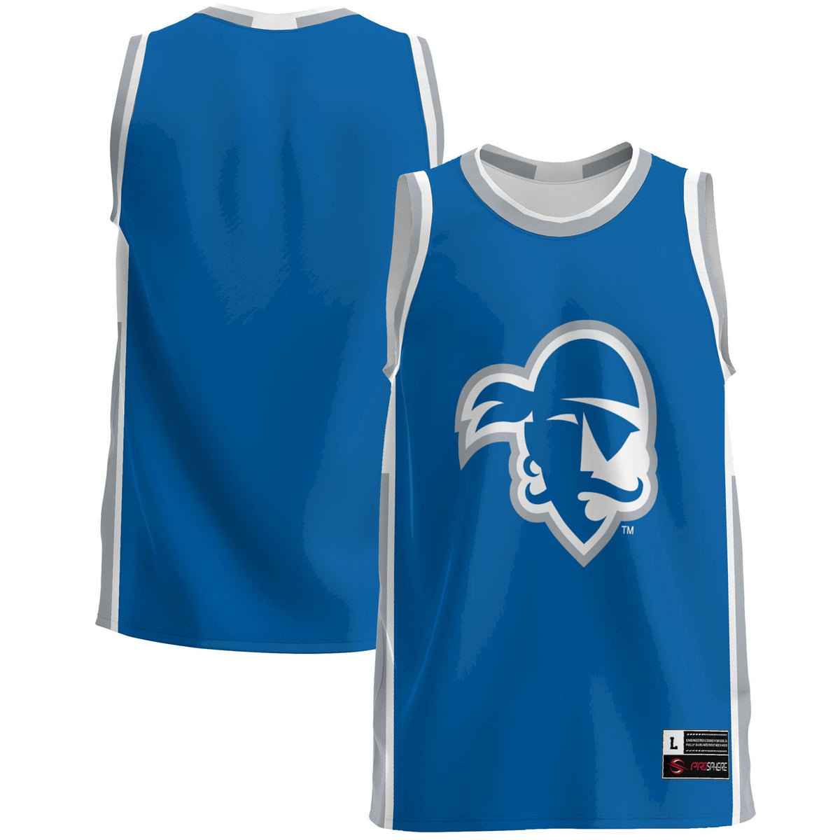 Seton Hall Pirates Lightweight Basketball Jersey - Blue