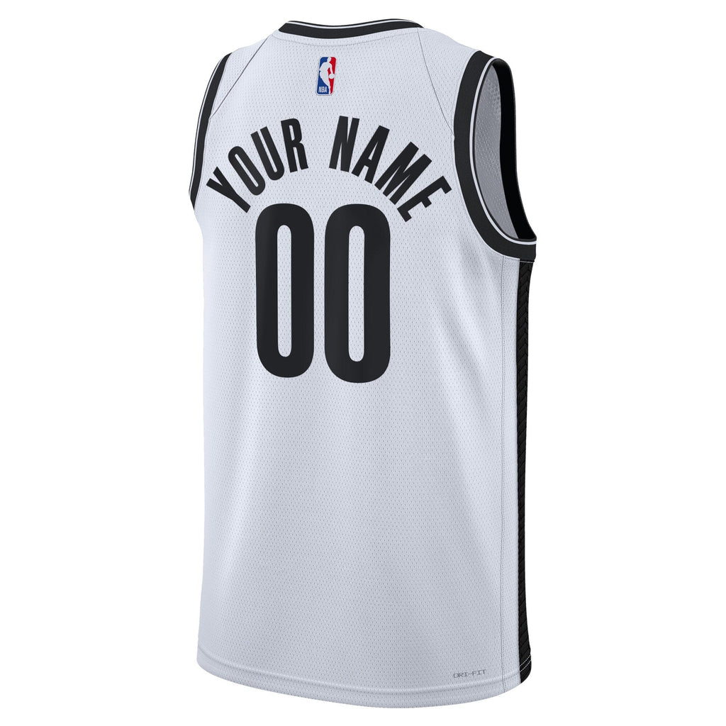 Brooklyn Nets Association Swingman Jersey - Custom